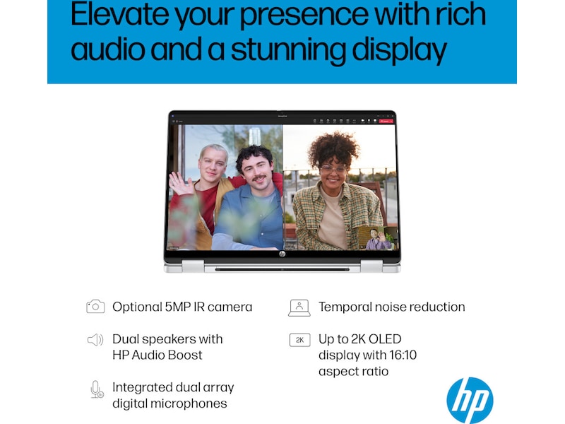 HP OmniBook 5 Flip 14-fp0073no 14" 2K OLED Touch Datorer - Bärbara / laptop