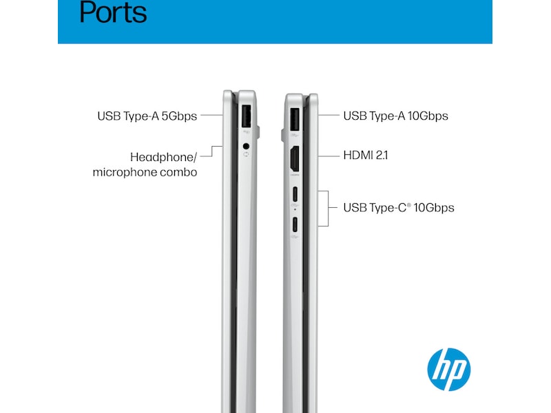 HP OmniBook 5 Flip 14-fp0073no 14" 2K OLED Touch Datorer - Bärbara / laptop