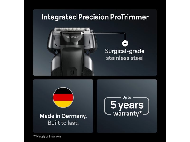 Braun Series 8 Elektrisk Rakapparat 8617S Rakapparat