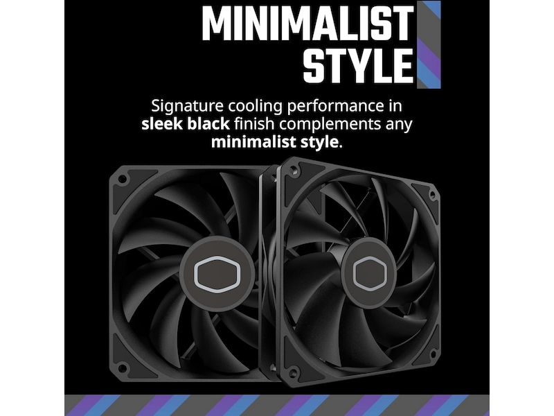 Cooler Master MF120 Lite Fläkt (svart) Fläkt
