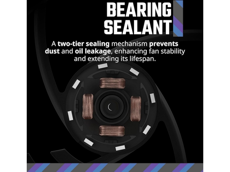 Cooler Master MF120 Lite Fläkt (svart) Fläkt