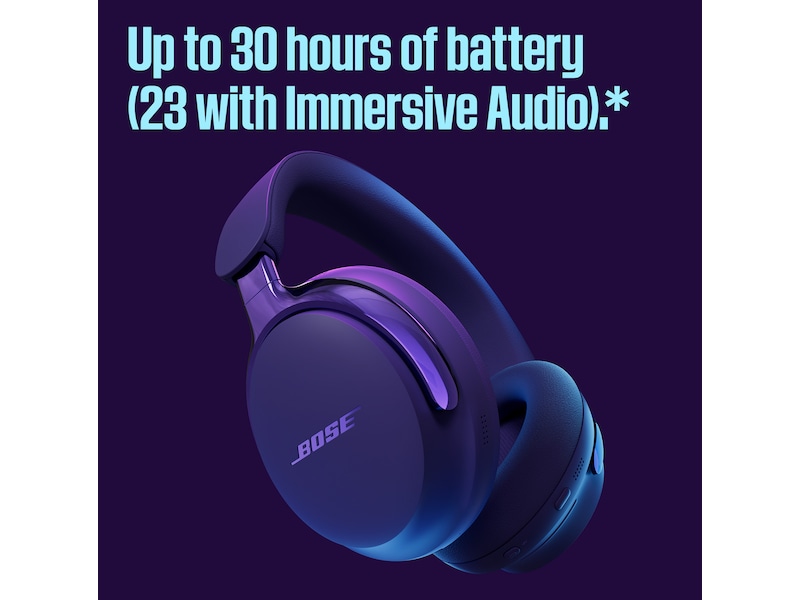 Bose QuietComfort ULTRA II trådlösa hörlurar (midnight violet) Hörlurar