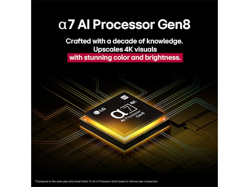 LG 75'' UA75 AI 4k smart-TV (2025) 70 - 79 tums TV