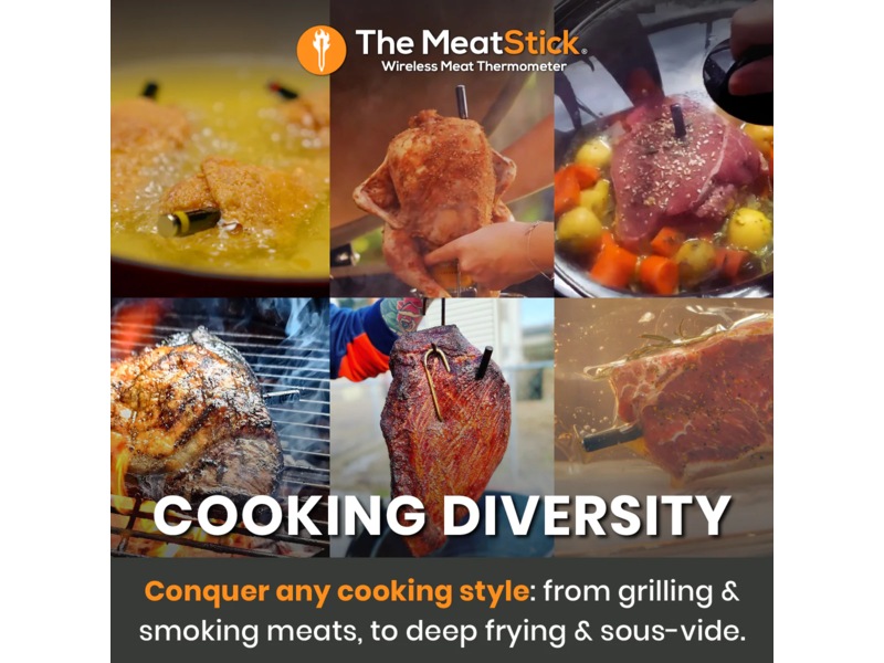 THE MEATSTICK 4X Set trådlös stektermometer Övriga köksapparater