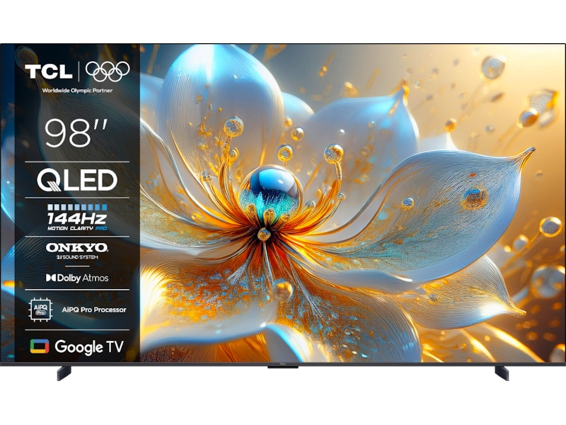 TCL 98" T8C 4K QLED Google TV (2025) Över 80 tums TV