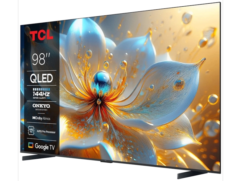 TCL 98" T8C 4K QLED Google TV (2025) Över 80 tums TV