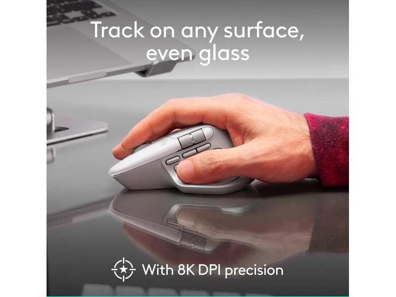 Logitech MX Master 4 til Mac Trådløs Mus (space black) Mus