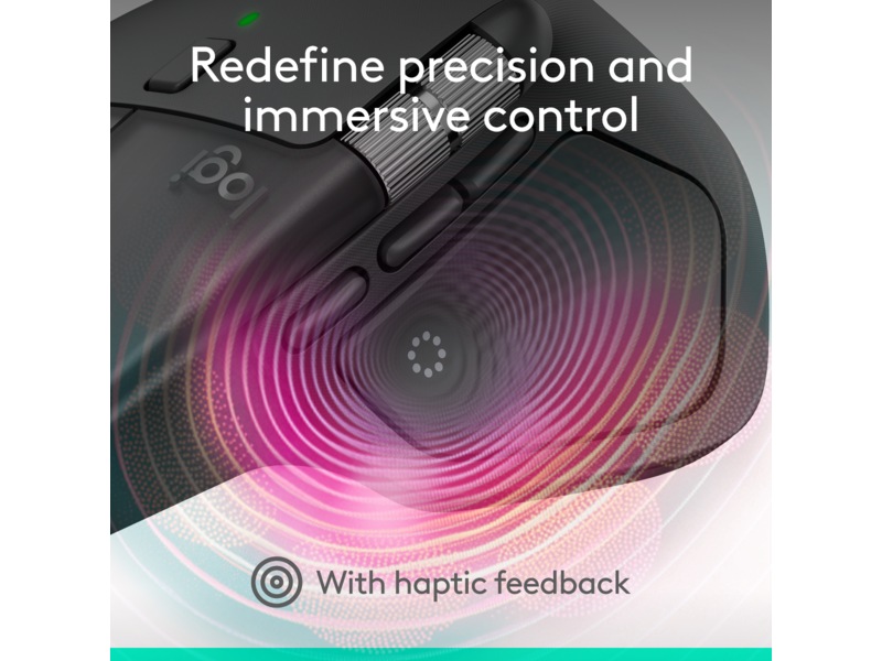 Logitech MX Master 4 Trådlös Ergonomisk Mus (grafitgrå) Mus