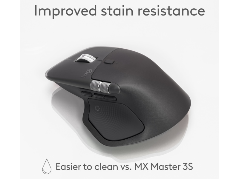 Logitech MX Master 4 Trådlös Ergonomisk Mus (grafitgrå) Mus