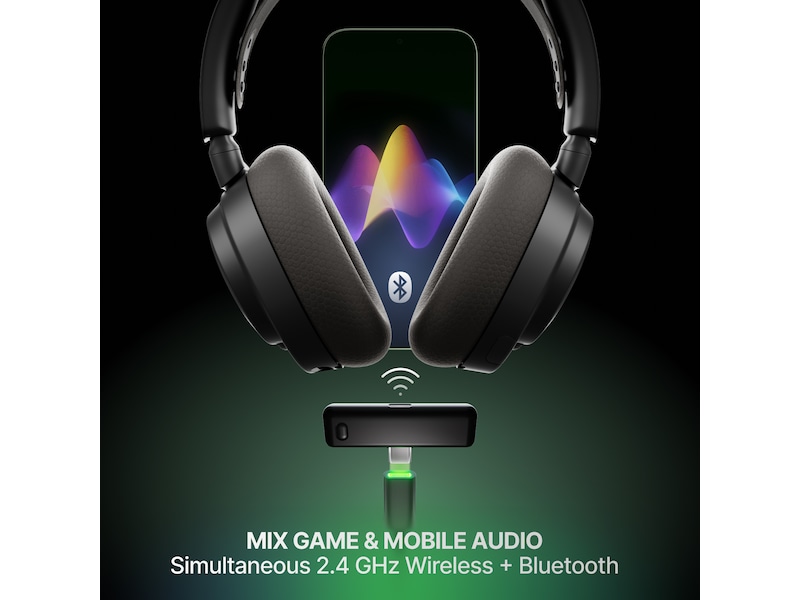 SteelSeries Arctis Nova 7X Gen 2 Trådløst Gamingheadset (sort) Gamingheadset