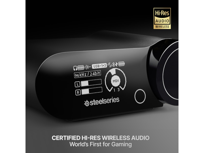 SteelSeries Arctis Nova Elite trådlöst gamingheadset (svart) Gamingheadset