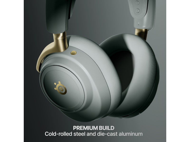 SteelSeries Arctis Nova Elite Trådlös Gamingheadset (salvia och guld) Gamingheadset