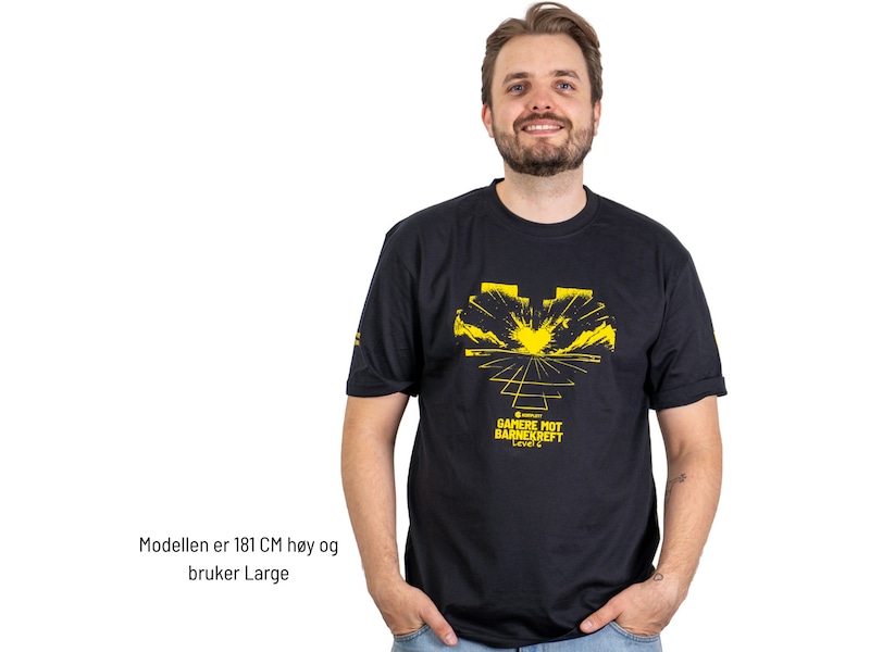 Gamere Mod Børnekræft T-shirt M Merchandise