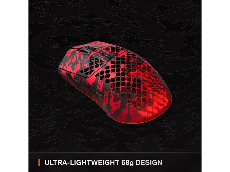 SteelSeries Aerox 3 Wireless Faze Clan Trådløs Gamingmus Gamingmus