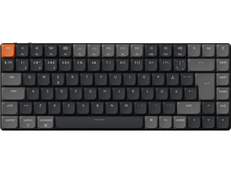 Keychron K3 V3 RGB Aluminium QMK Low Profile 2.0 Super Brown trådlös tangentbord -B-Grade Demo tangentbord