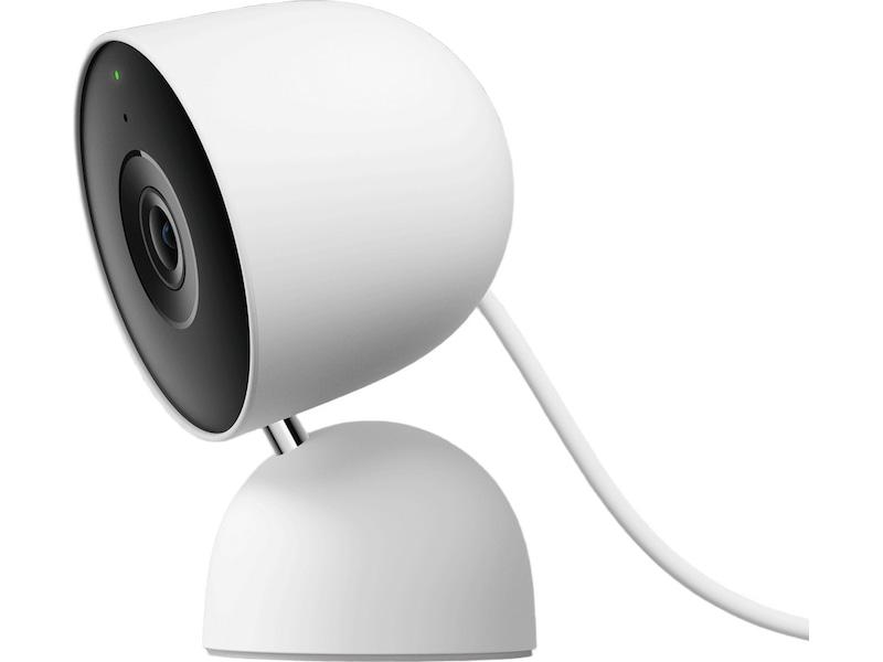 Google Nest 3:e gen Inomhusövervakningskamera (trådbunden, vit) Övervakningskamera