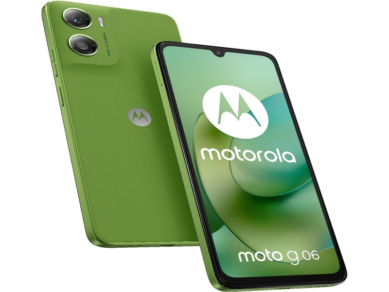 Motorola G06 PANTONE 64GB (tendril) Mobiltelefoner