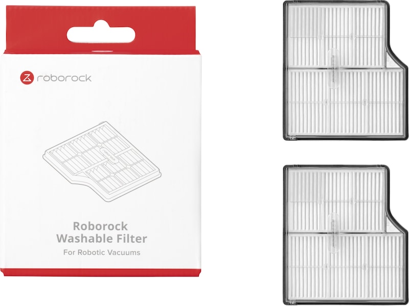 Roborock tvättbart filter Saros 10 2st Tillbehör för dammsugare & rengöring