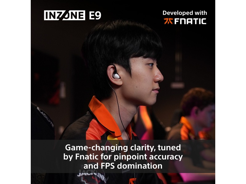 Sony INZONE E9 In-Ear Gaming Ørepropper (sort) In-ear hörlurar