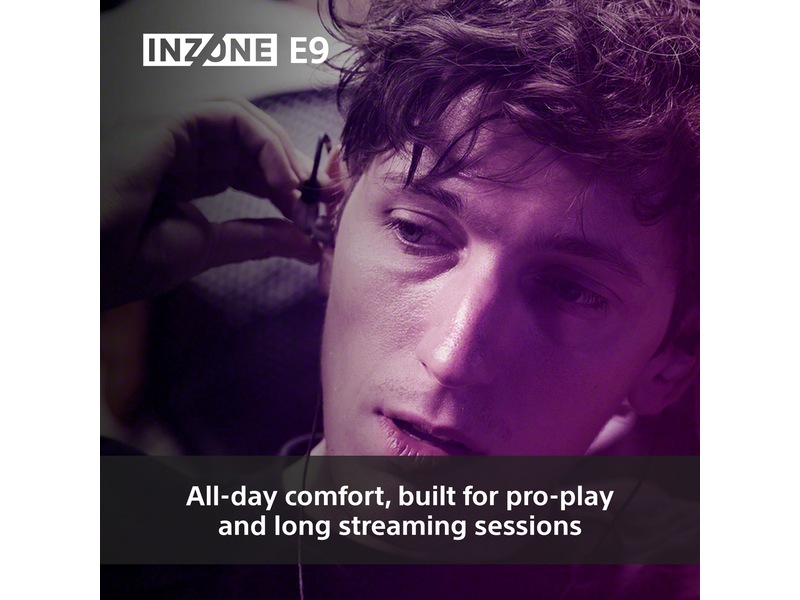 Sony INZONE E9 In-Ear Gaming Ørepropper (sort) In-ear hörlurar