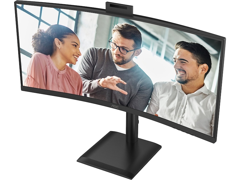 AOC 34" curved skärm CU34E4CW Bildskärmar