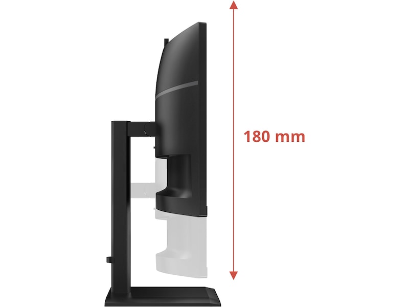AOC 34" curved skärm CU34E4CW Bildskärmar