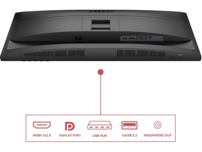 AOC 27" skærm Q27E4U Bildskärmar