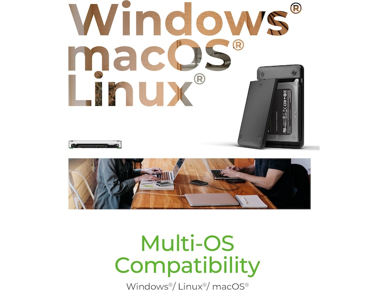 Icy Box 2.5" SATA HDD/SSD Kabinett Externa Chassi