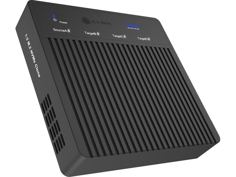  ICY BOX 4 bay Clone and DockingSation Dockningsstation och USB-hub