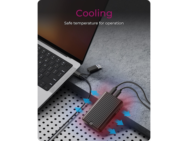 ICY BOX M.2 SSD Enclosure Externa Chassi