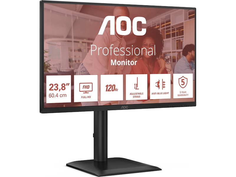 AOC 24" skærm 24E4U Bildskärmar