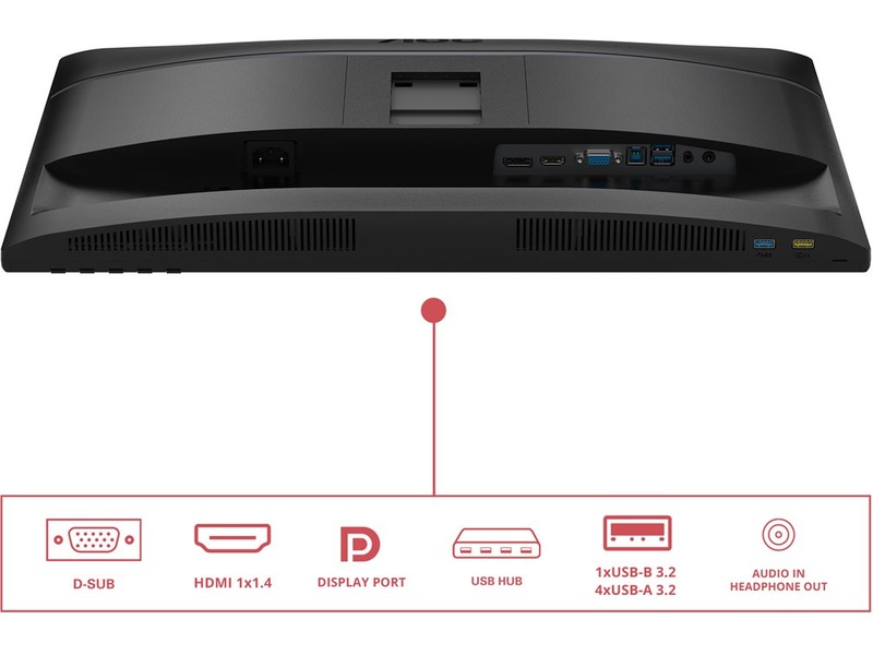 AOC 24" skærm 24E4U Bildskärmar