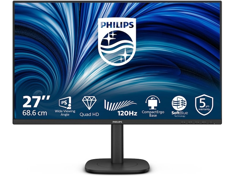 Philips 27" skærm 27B2N3500J/00 Bildskärmar