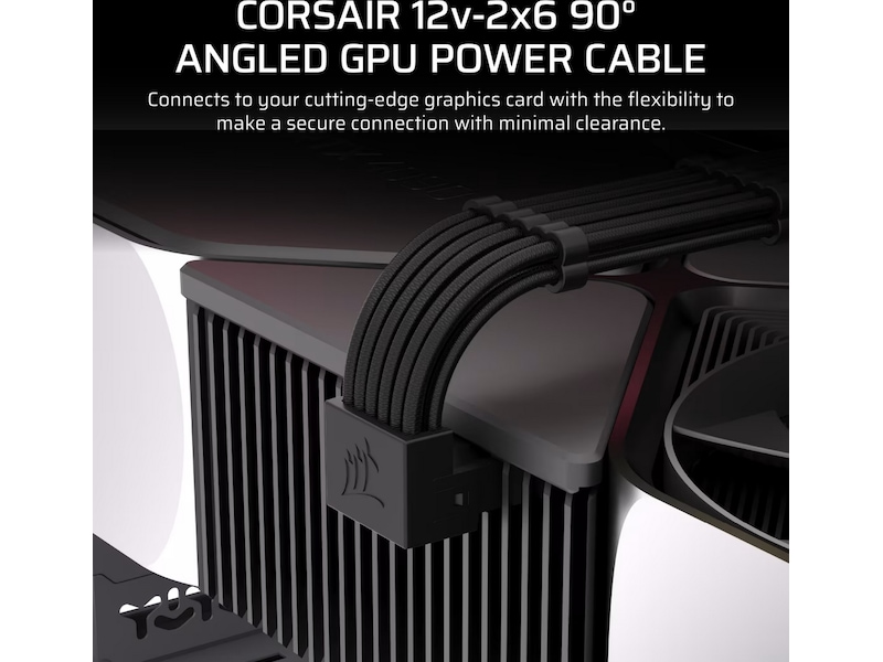 Corsair PSU 90° 12V-2x6 Stil A Kabel Tillbehör