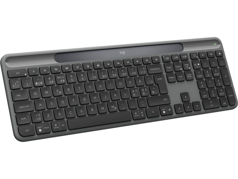 Logitech Signature Slim Solar+ Trådlöst tangentbord K980 (grafitgrå) Tangentbord