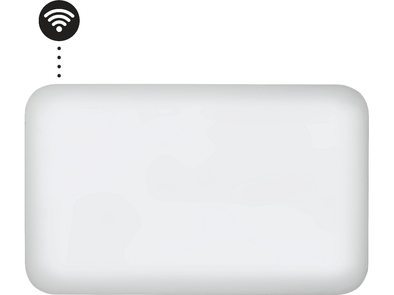 Mill Invisible Smart WiFi Gen 4 panelovn 700W 2-pak (hvid) Panelelement