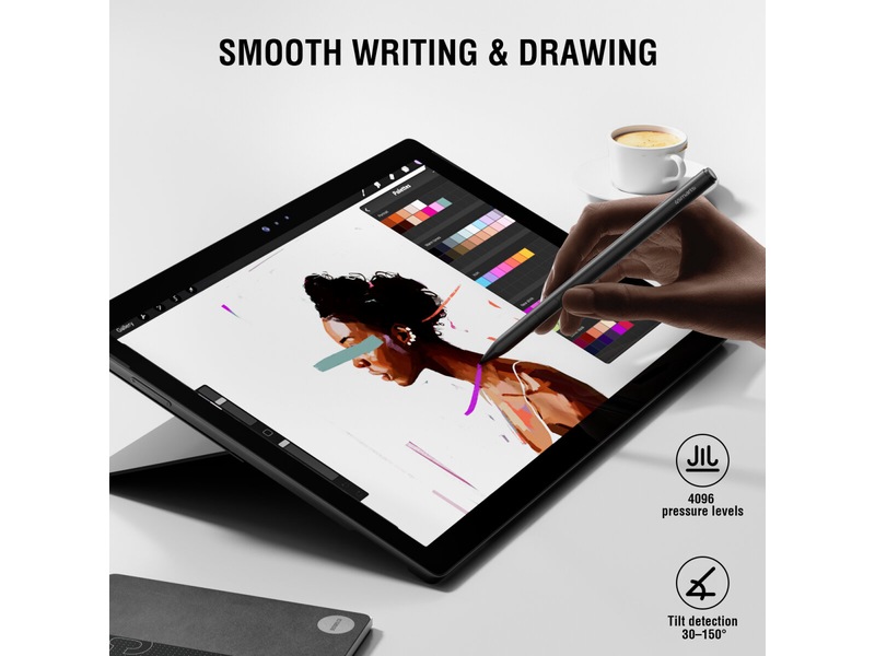 4smarts Microsoft Surface MPP Active Stylus (sort) Tangentbord och pennor