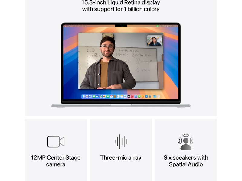 MacBook Air 15" M4 (2025) 1TB (silver) Datorer - Bärbara / laptop