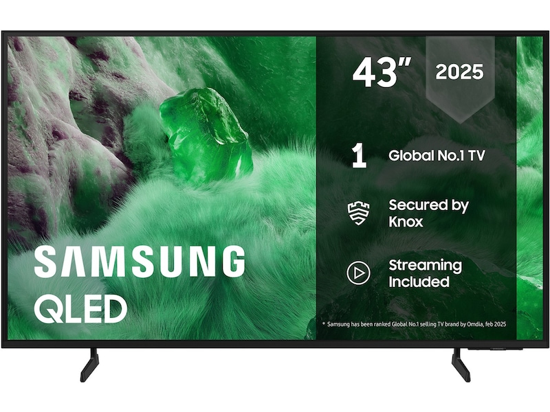 Samsung 43" Q7F2 QLED 4K Smart TV (2025) + Soundbar 20 - 49 tums TV