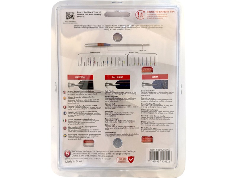 Singer Symaskinsnålar Paket Tillbehör till symaskin