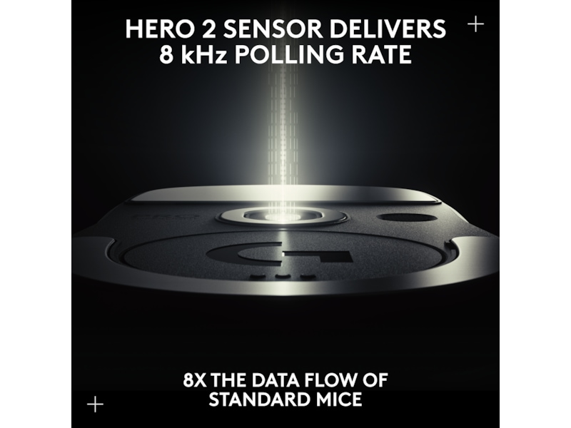 Logitech Pro X Superlight 2c trådlös gamingmus (rosa) -B-Grade Demo mus