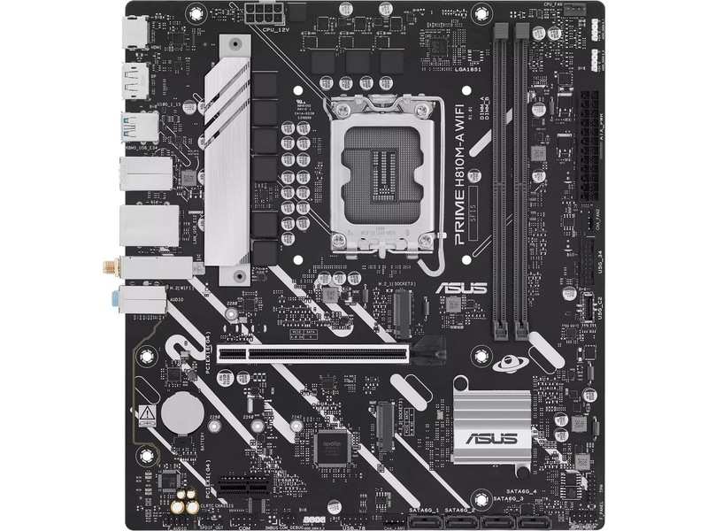 Asus PRIME H810M-A WIFI moderkort Intel Socket