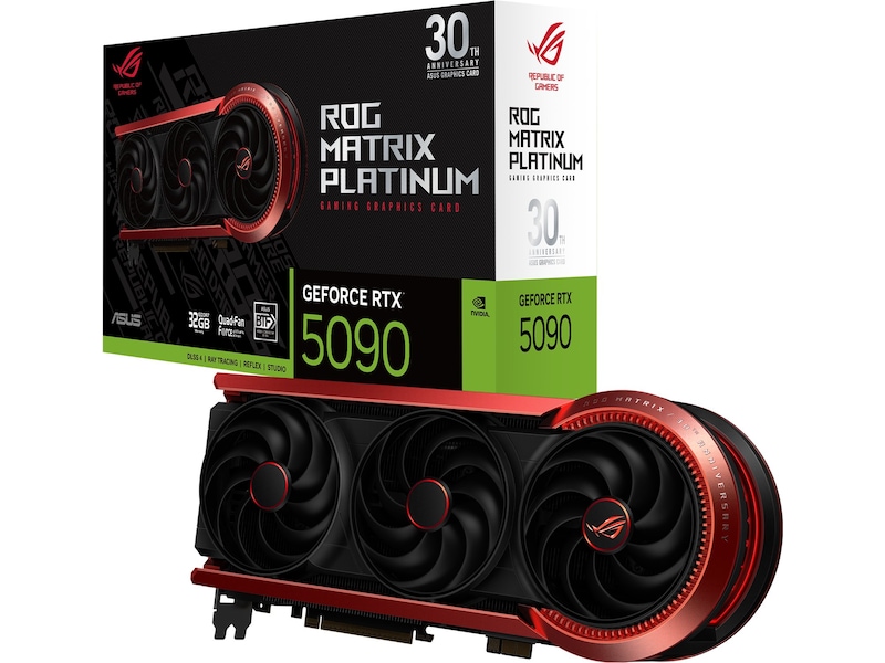 Asus ROG Matrix GeForce RTX 5090 30th Anniversary Edition Grafikkort