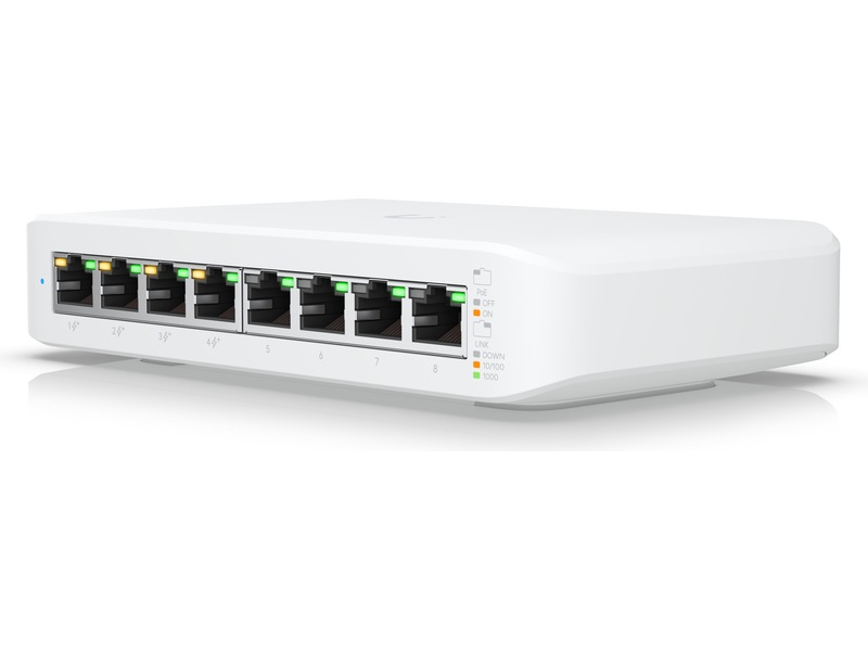 Ubiquiti UniFi Switch Lite 8 PoE Switchar