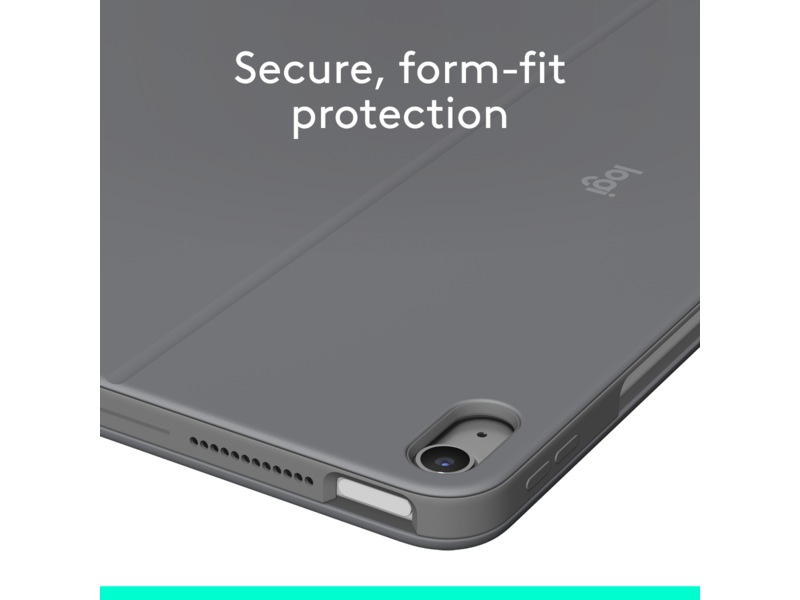 Logitech iPad Air 13" Combo Touch tangentbordsfodral (oxfordgrå) -B-Grade Demo övrigt i datorer