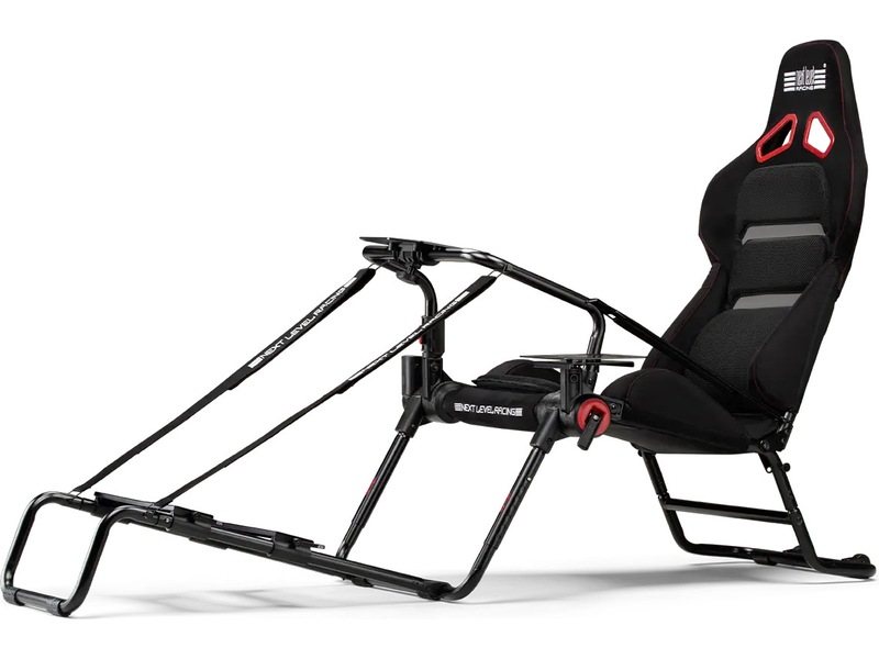 Next Level Racing GTLite Pro–kompakt GT-cockpit för DD-ratt&komfort Ratt och pedaler