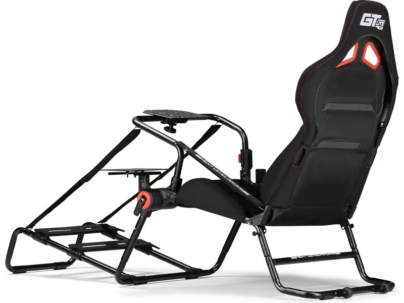 Next Level Racing GTLite Pro–kompakt GT-cockpit för DD-ratt&komfort Ratt och pedaler