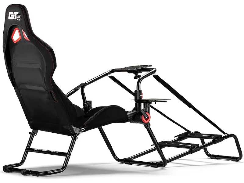 Next Level Racing GTLite Pro–kompakt GT-cockpit för DD-ratt&komfort Ratt och pedaler