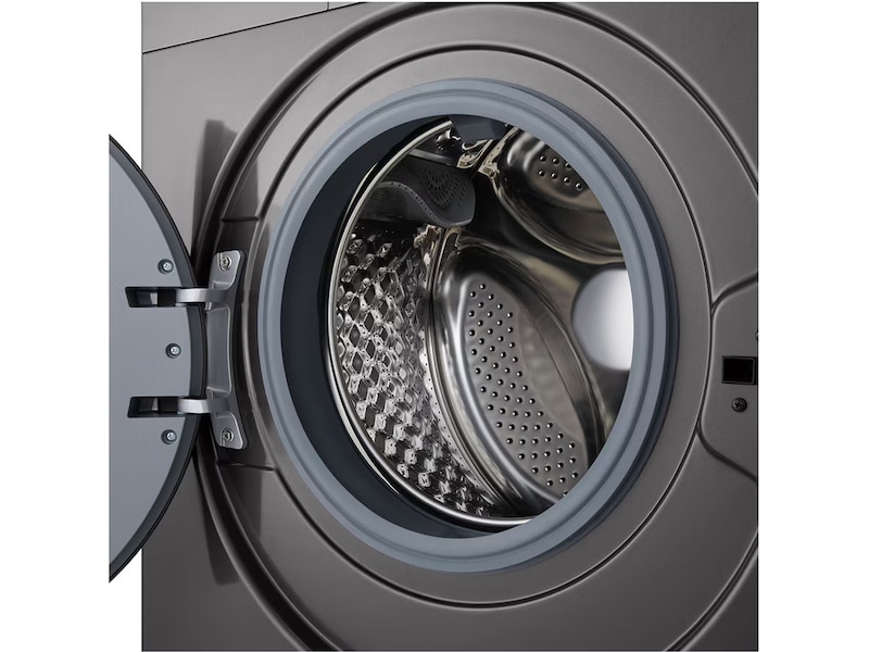 LG F4A1009NDK tvättmaskin (mörk silver) + torktumlare Tvättmaskin