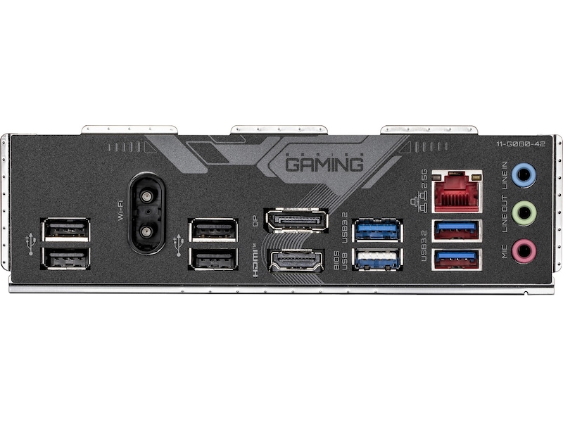 Gigabyte B760M GAMING X WF6E GEN5 moderkort Intel Socket